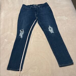 Levi's 711 skinny distressed Size 29 women's jeans